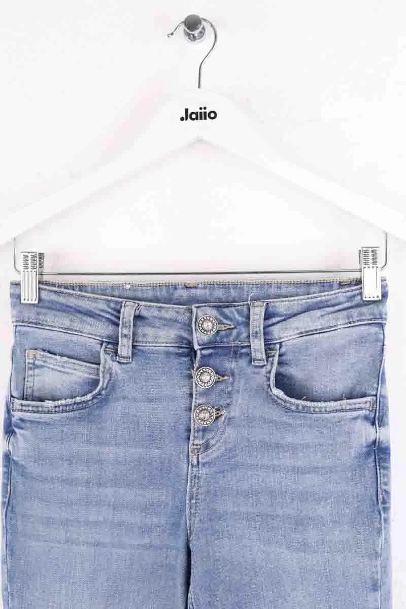 Jean bootcut Liu Jo Bleu en Coton