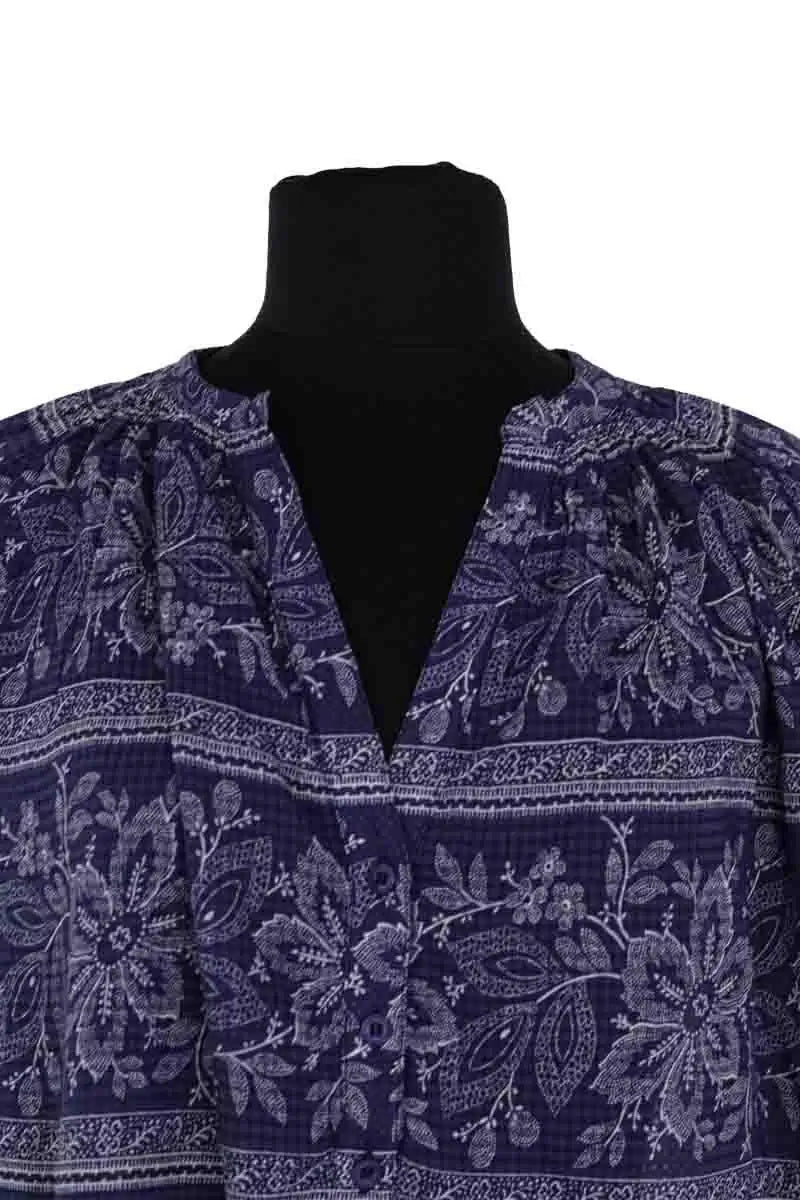 Blouse Vanessa Bruno Marine en Viscose