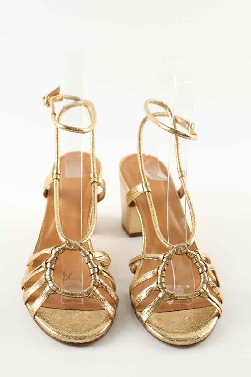 Talons Sézane  Doré