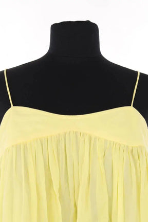 Robe Zimmermann Jaune en Coton