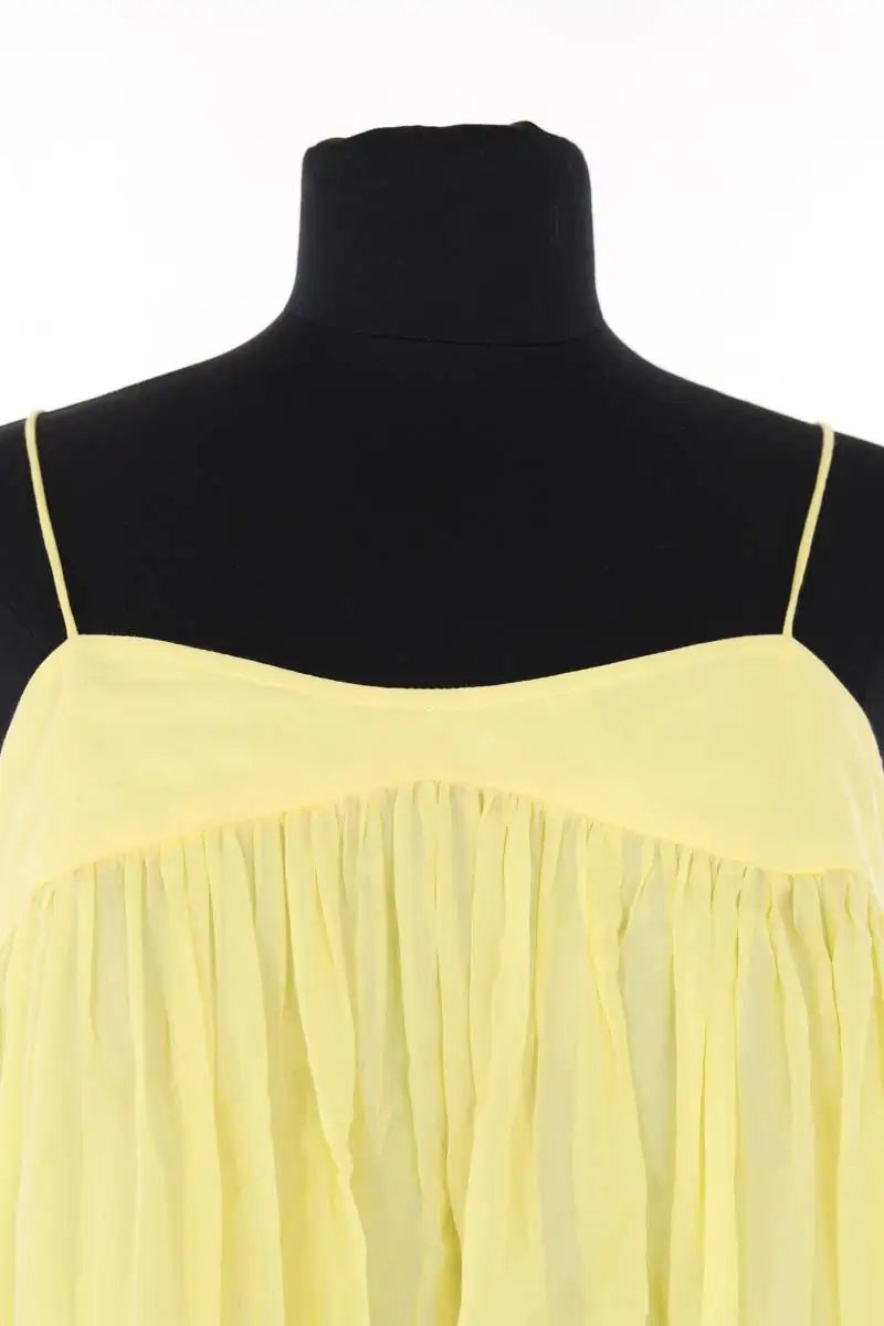 Robe Zimmermann Jaune en Coton