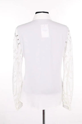 Chemise Anne Fontaine Cecilia Blanc en Synthétique