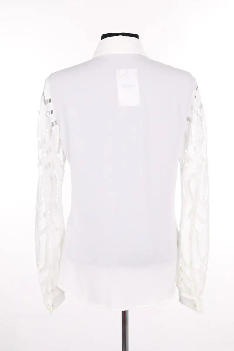 Chemise Anne Fontaine Cecilia Blanc en Synthétique