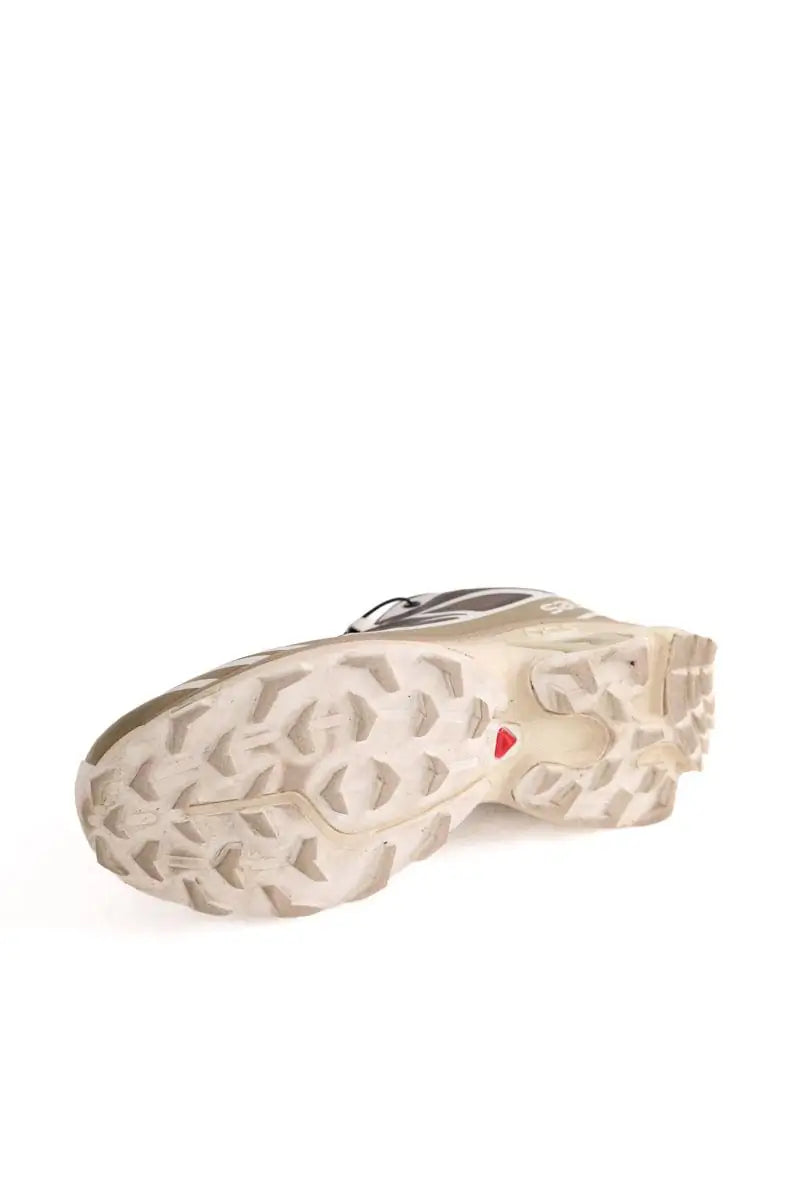 Baskets Salomon Marron en Tissu