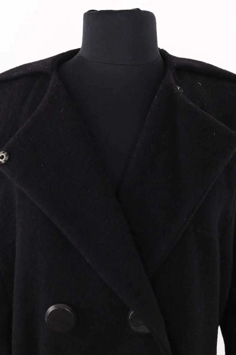 Manteau Kenzo Noir en Laine