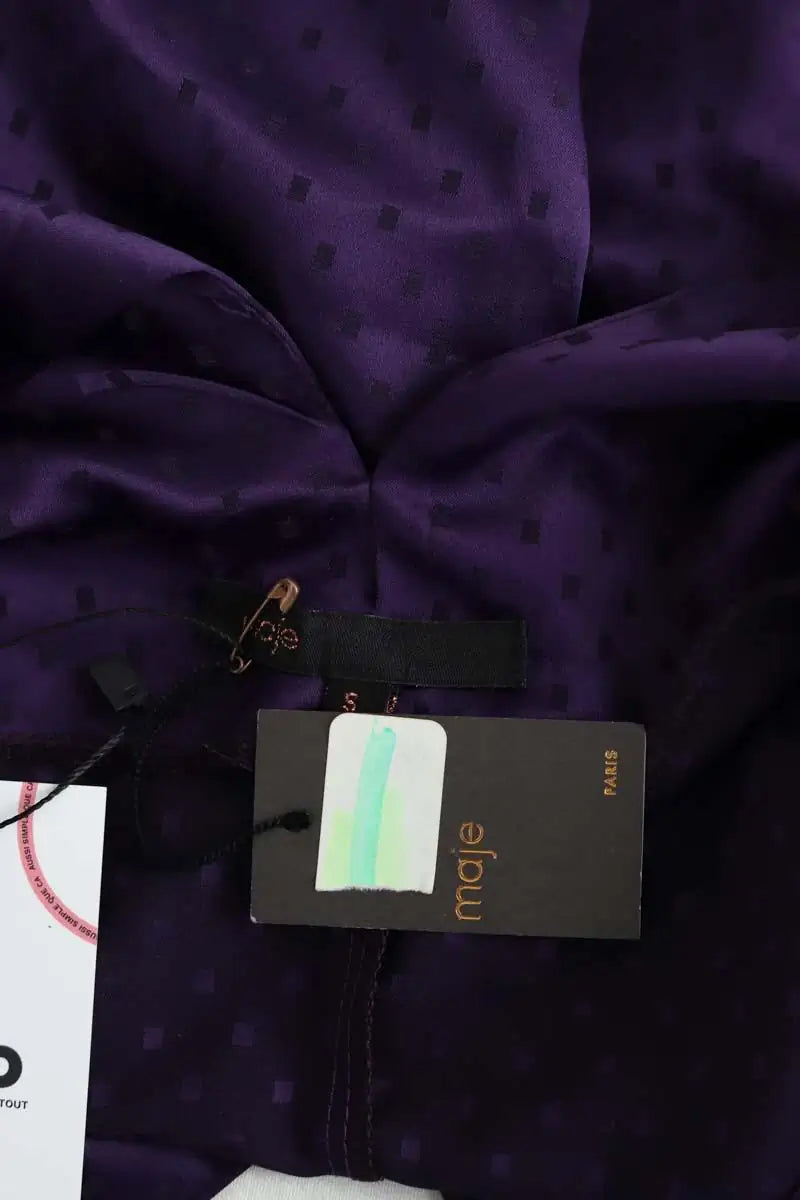 Robe Maje  Violet