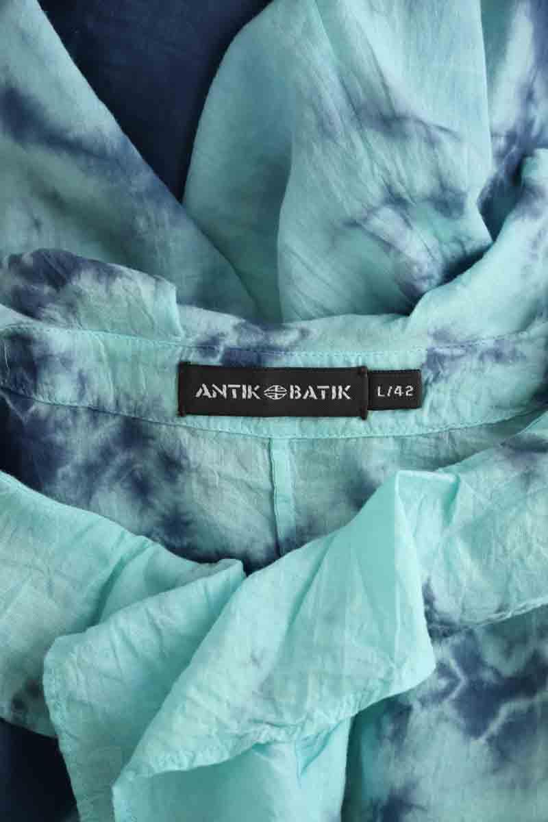 Mini Antik Batik  Bleu