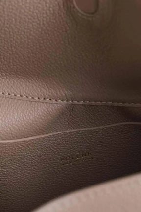 Sac à bandoulière Polène Tonca Gris en Cuir