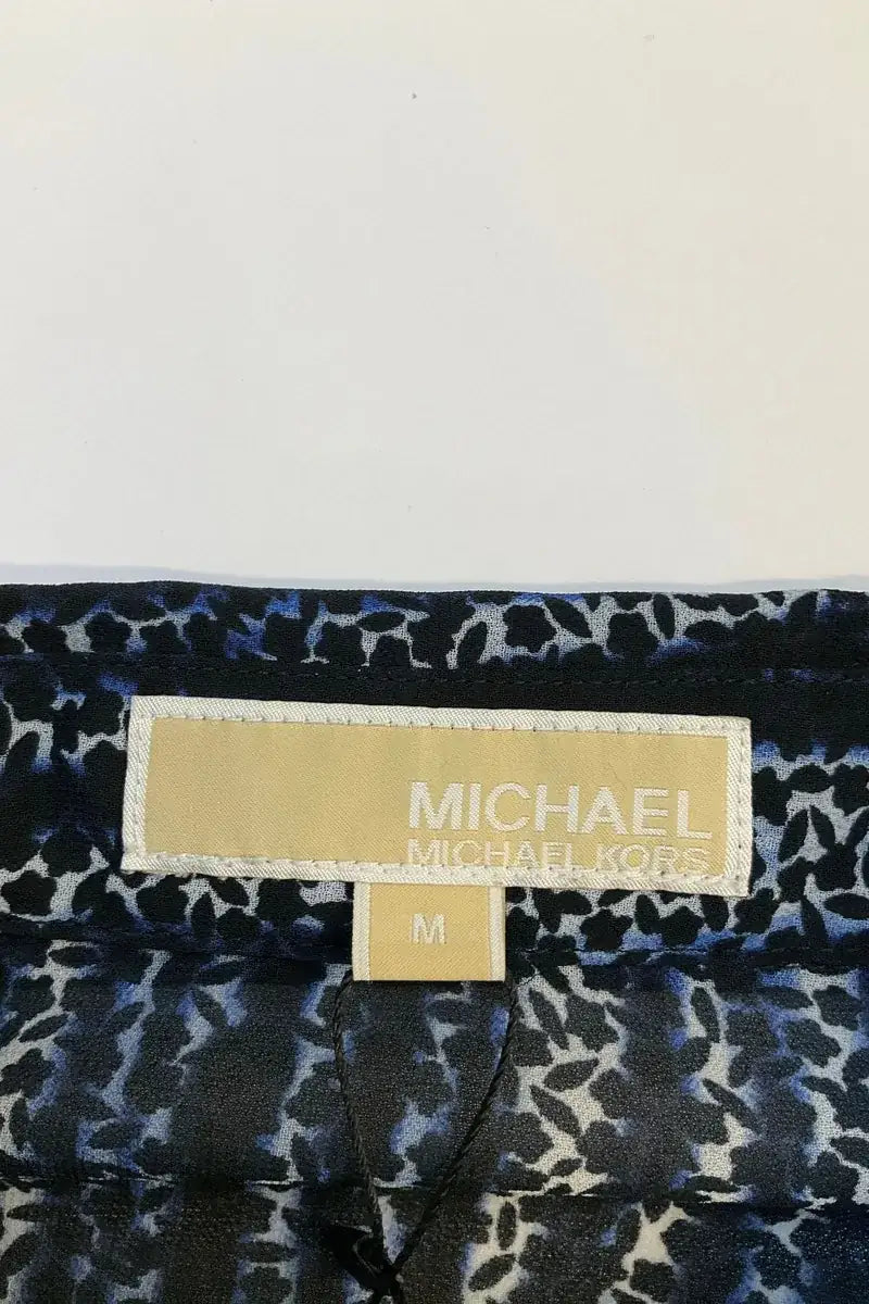 Chemise Michael Kors Bleu en Synthétique