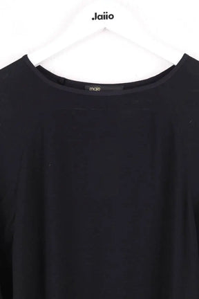 Robe Maje Noir en Viscose