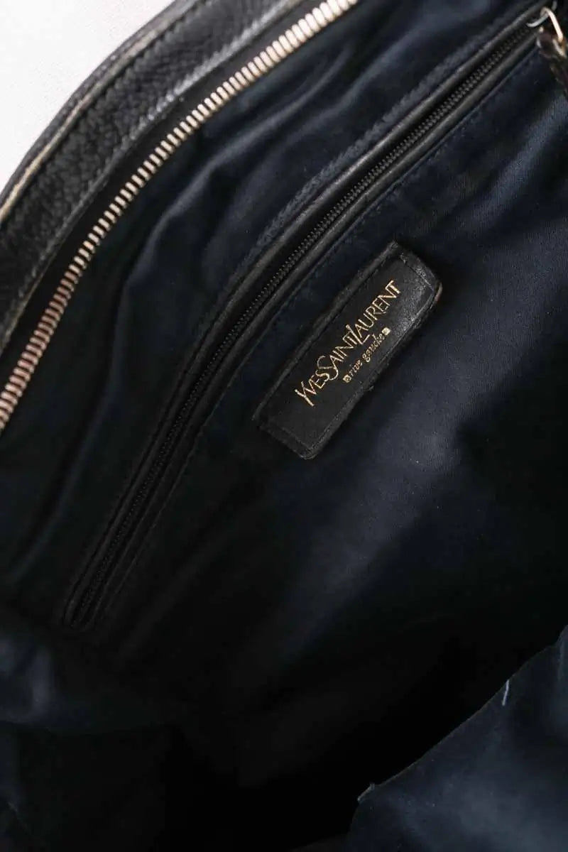 Sac porté épaule Yves Saint Laurent Noir en Cuir