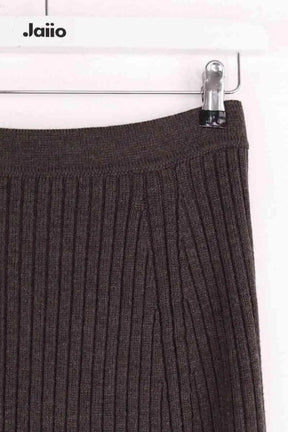 Jupe Ralph Lauren Anthracite en Laine