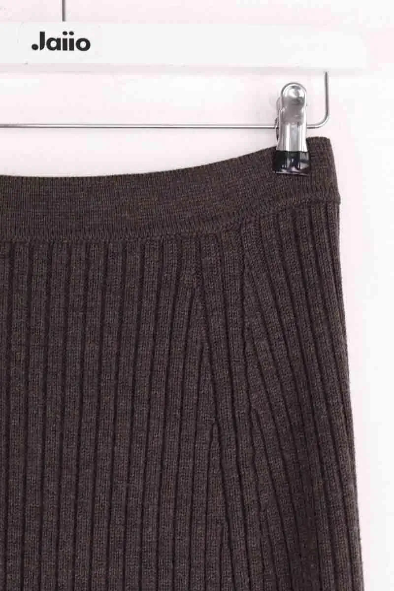 Jupe Ralph Lauren Anthracite en Laine