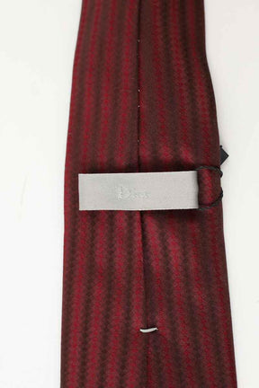 Cravate Dior  Bordeaux