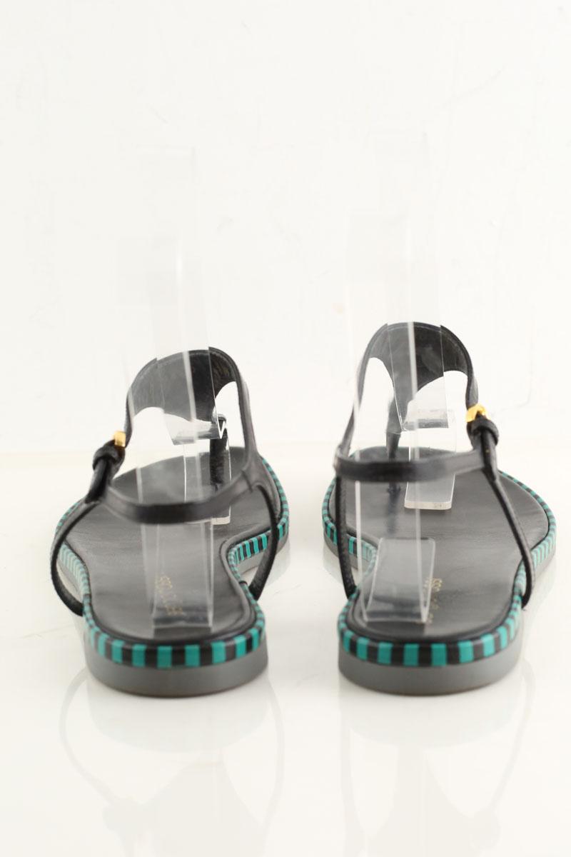 Tongs Sergio Rossi  Noir