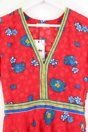 Robe Bash Rouge en Viscose