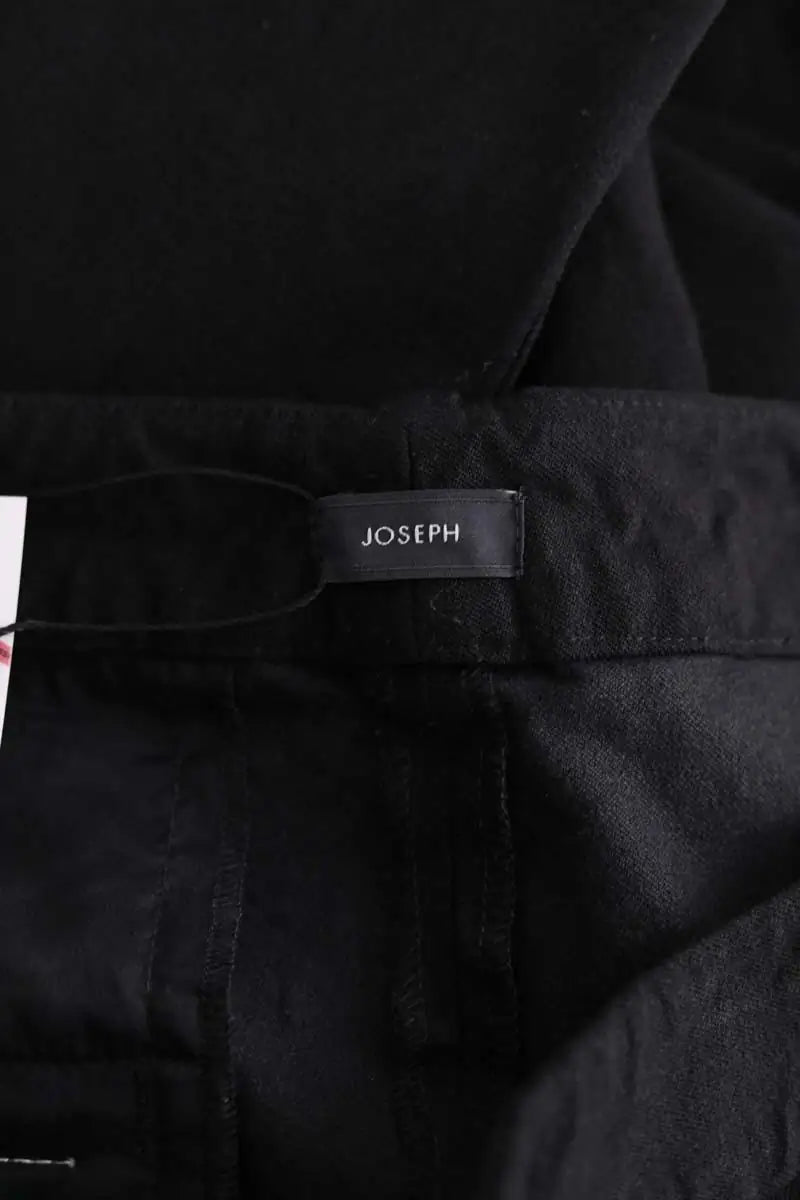 Jean droit Joseph Noir en Denim