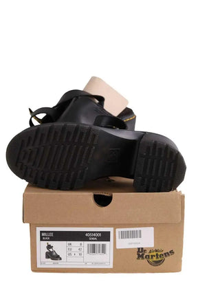 Mules Dr. Martens Noir en Cuir