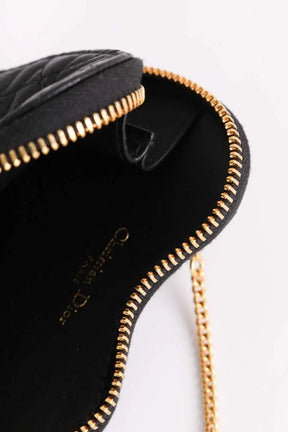 Mini sac Dior Noir en Cuir