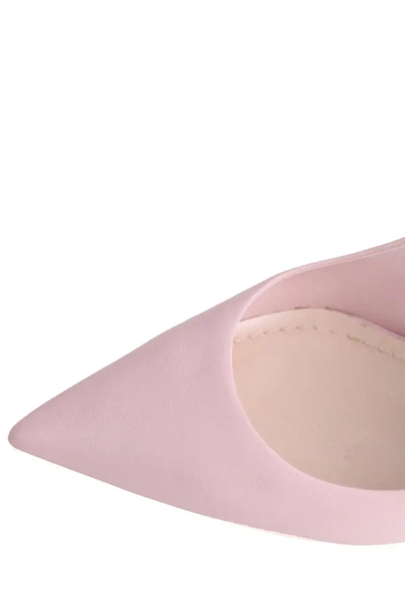 Talons Dior Rose en Cuir