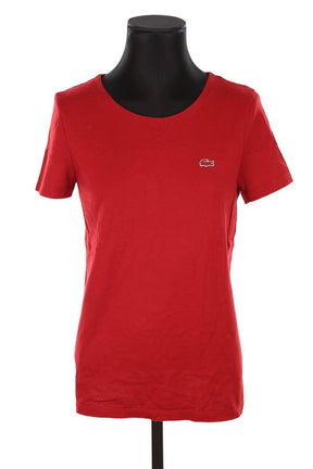T-shirts Lacoste  Rouge