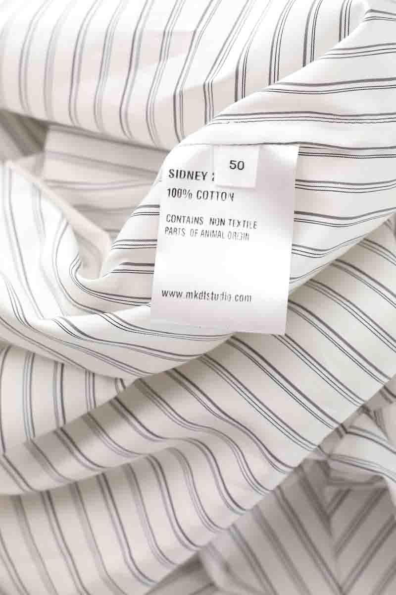 Chemise Mark Kenly Domino Tan  Blanc