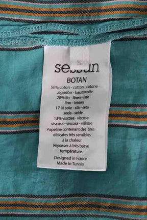 Chemise Sessun Bleu en Coton