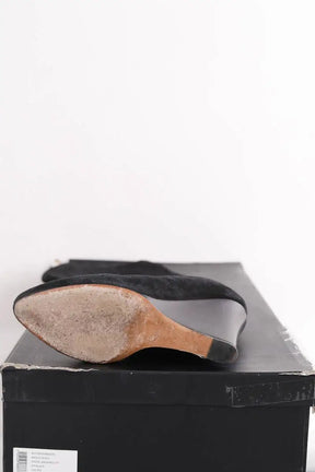 Bottes Joseph Noir en Daim