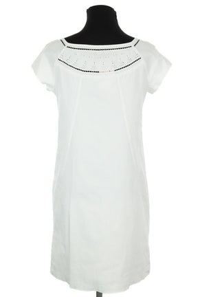 Mi-longueur Marella  Blanc