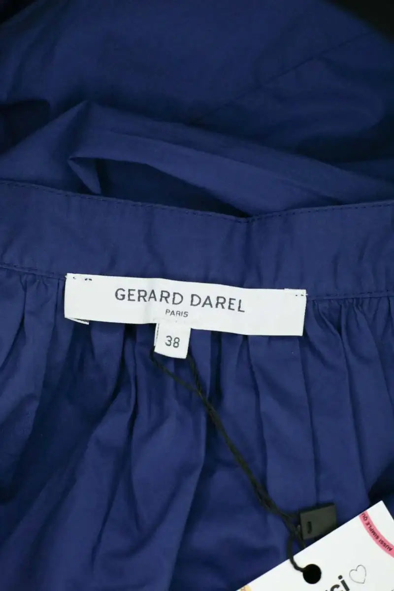 Robe Gerard Darel Bleu en Coton