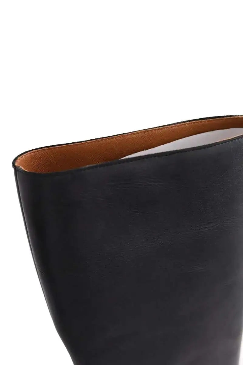 Bottes LK Bennett Julia Noir en Cuir