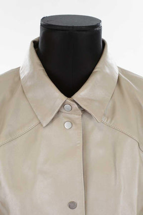 Veste en cuir Iro  Gris