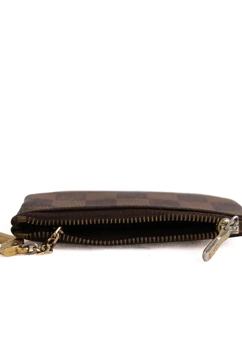 Porte-monnaie Louis Vuitton Marron en Cuir