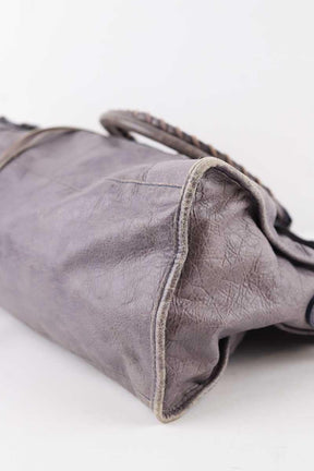 Sacs à main Balenciaga City Gris