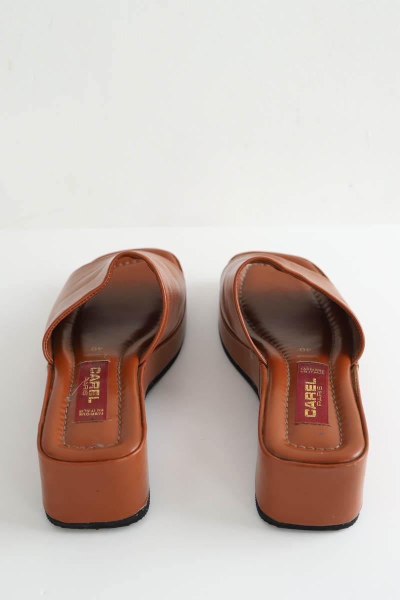 Mules Carel  Marron