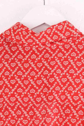 Combishort Sandro Rouge en Lin