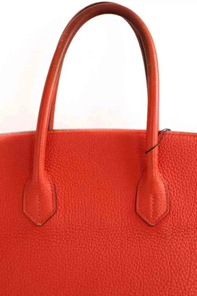 Sac à main Hermès Rouge en Cuir