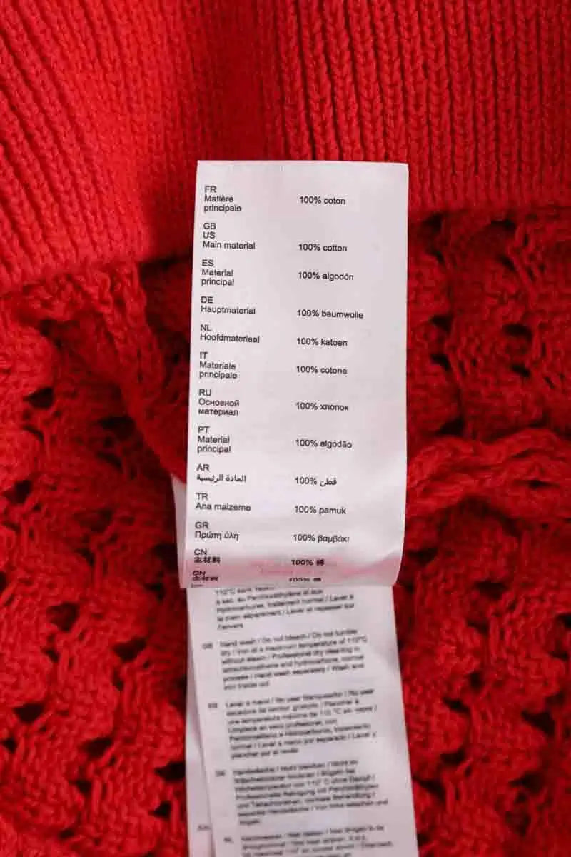 Pull Claudie Pierlot Rouge en Coton