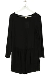 Robe Des Petits Hauts Noir en Coton, taille S - Seconde Main