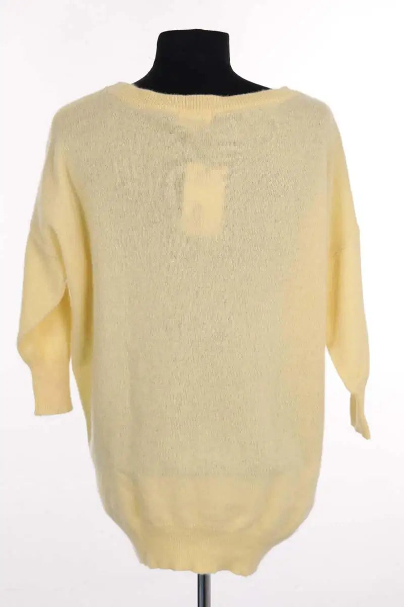 Pull Notshy Jaune en Cachemire