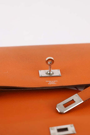 Portefeuille Hermès  Orange