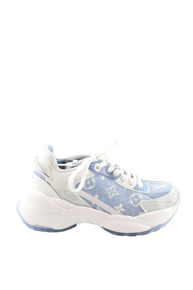 Baskets Louis Vuitton  Bleu