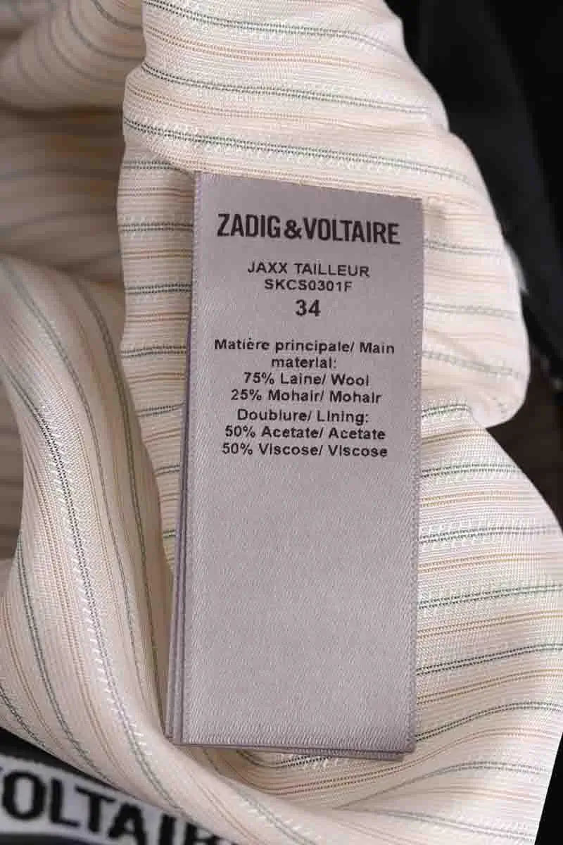 Jupe Zadig & Voltaire Anthracite en Laine