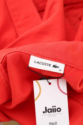 Mi-longueur Lacoste  Rouge
