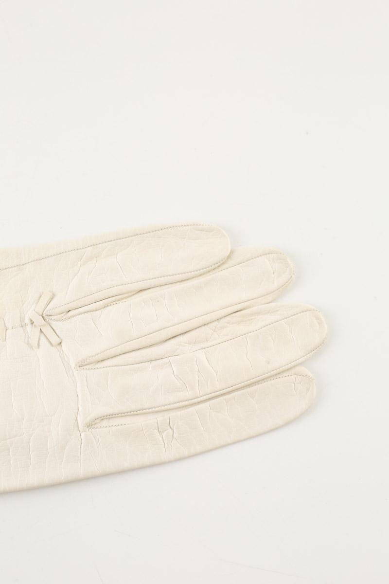 Gants Hermès  Blanc