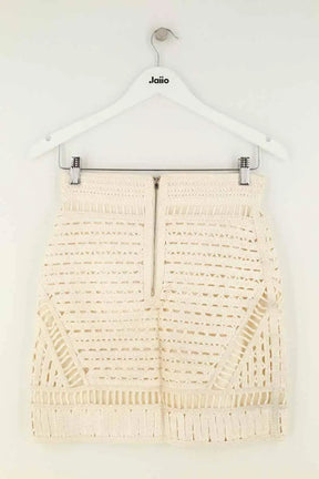 Jupe Maje Beige en Synthétique