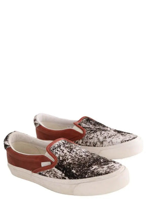 Baskets basses Vans Marron en Cuir