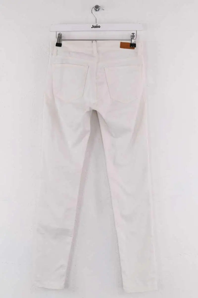 Jean slim Ralph Lauren Blanc en Coton