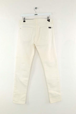 Slim 7 For All Mankind  Blanc