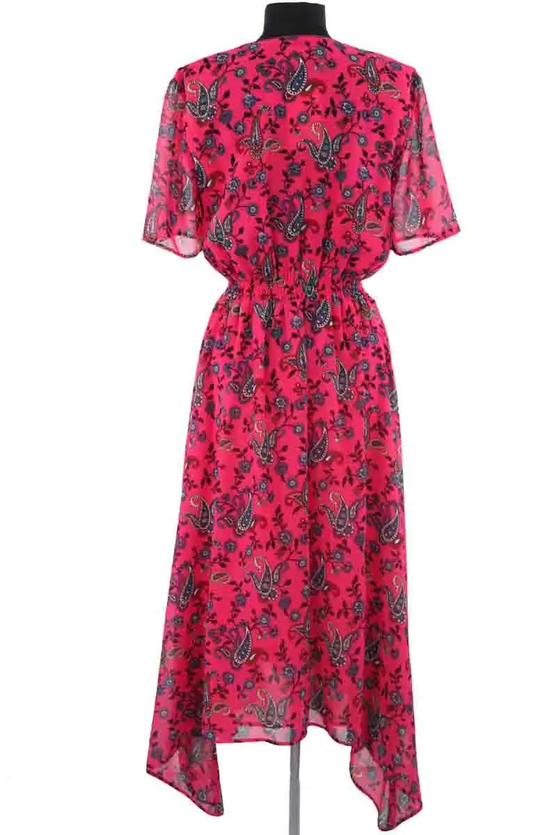 Robe Claudie Pierlot Rose en Coton